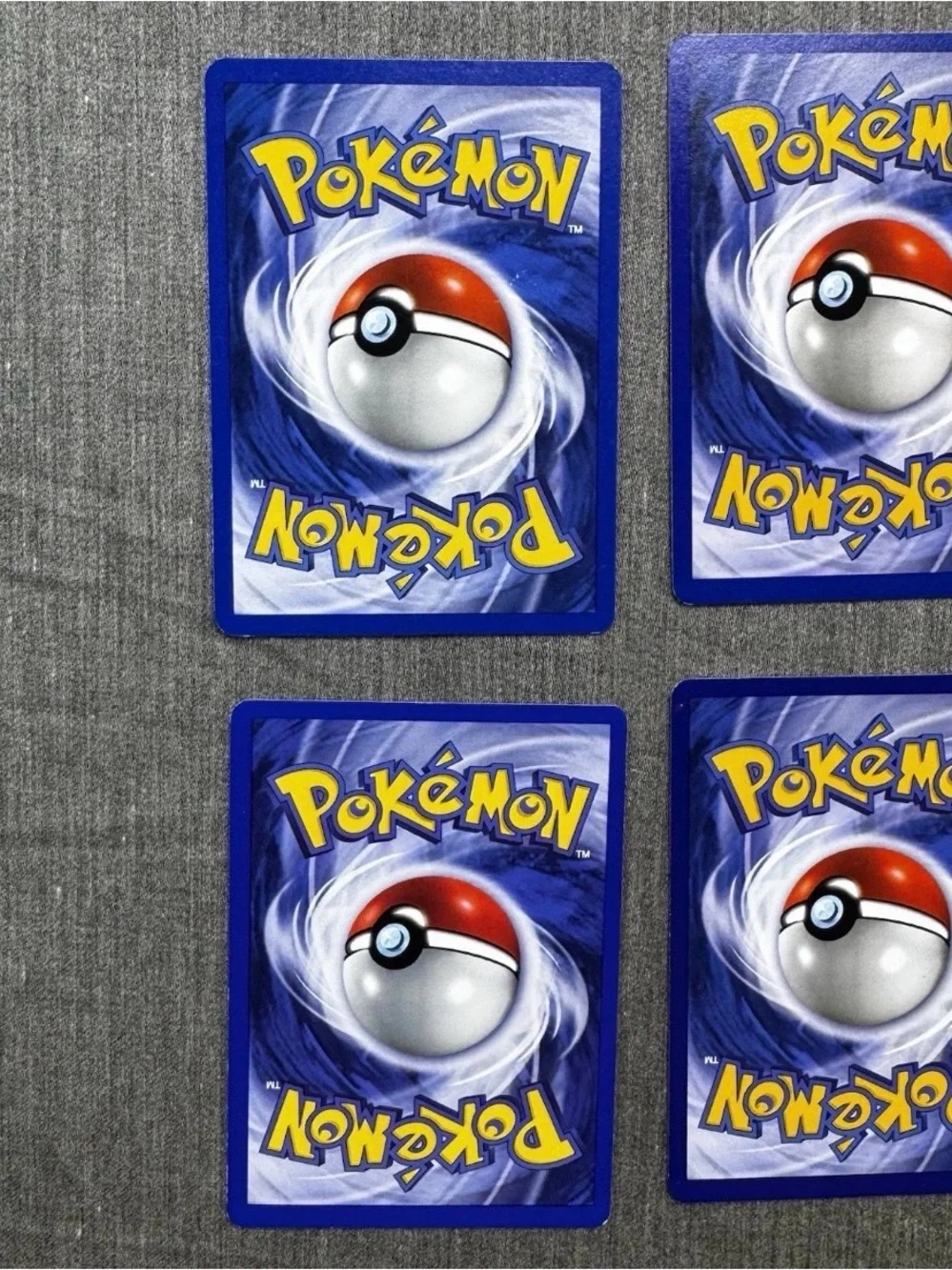 Vintage Pokemon Cards Base Set Basic Energy Lot of 6 - Original 1999 WOTC